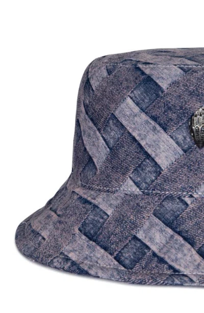 Kurt Geiger London Woven Denim Bucket Hat