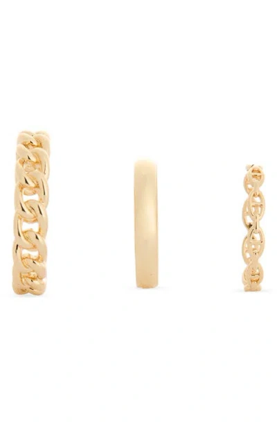 Nordstrom Rack Set Of 3 Frozen Chain Rings