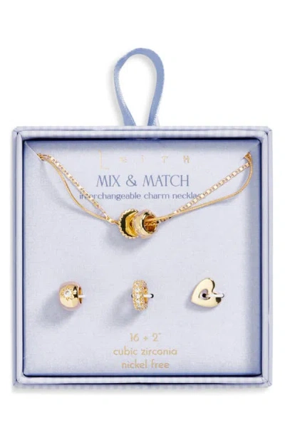 Leith Star Cubic Zirconia Rondelle Necklace Set