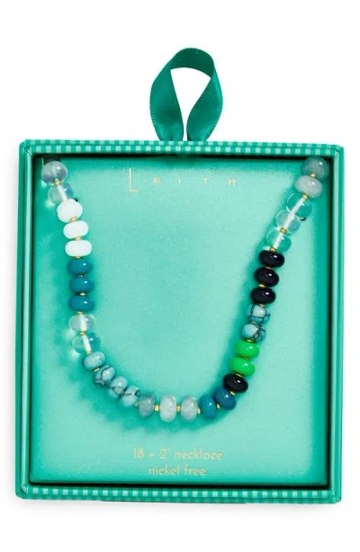 Leith Multicolor Beaded Necklace