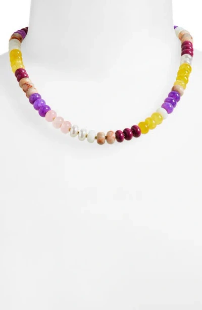 Leith Multicolor Beaded Necklace