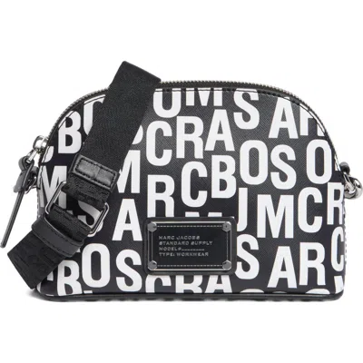Marc Jacobs Jumbled Logo Dome Crossbody Bag