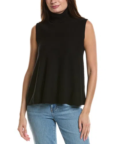 Michael Kors Collection Cashmere Turtleneck Top In Black