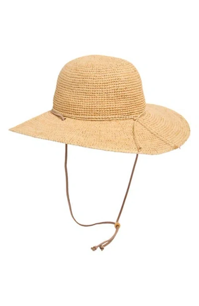 Scala Raffia Crochet Sun Hat