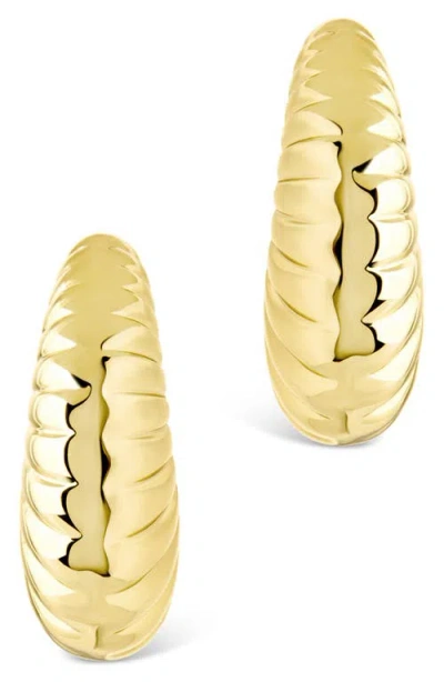Sterling Forever Bryce Croissant Drop Earrings
