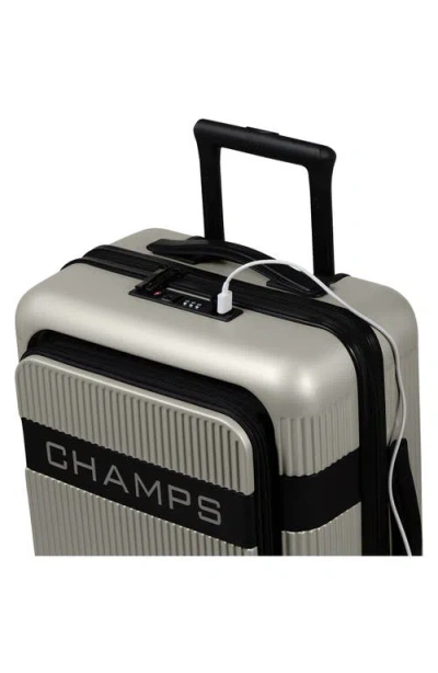 Champs Onyx Ii 3-piece Hardside Luggage Set