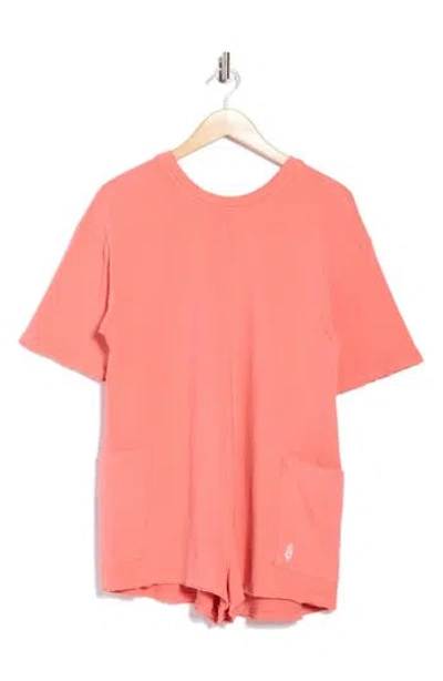 Free People Fp Movement Hot Shot T-shirt Romper