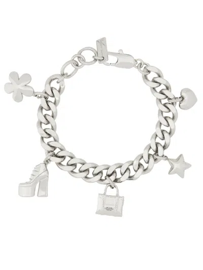 Marc Jacobs The Mini Icon Charm Chain Bracelet