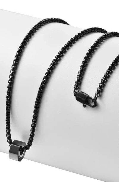 Van Heusen Octagon Pendant Necklace