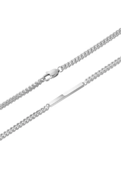 Van Heusen Bar Detail Franco Chain Necklace
