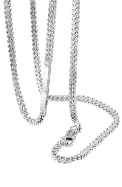 Van Heusen Bar Detail Franco Chain Necklace