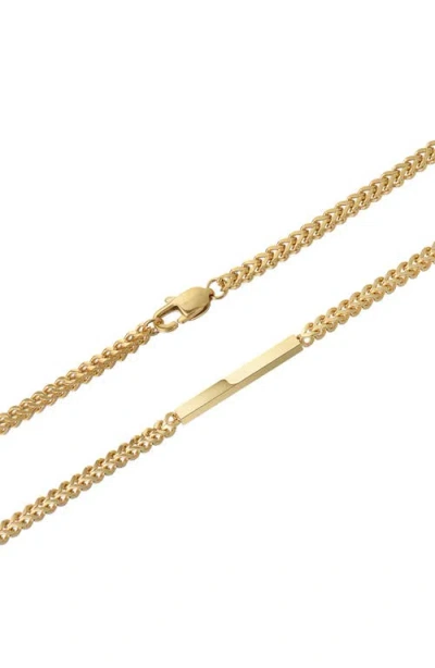 Van Heusen Bar Detail Franco Chain Necklace