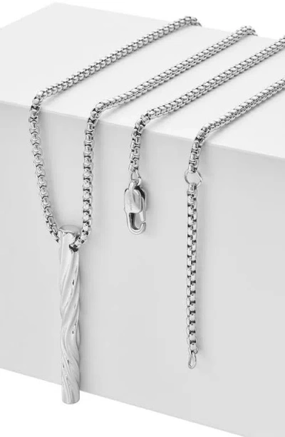 Van Heusen Twisted Tube Pendant Necklace