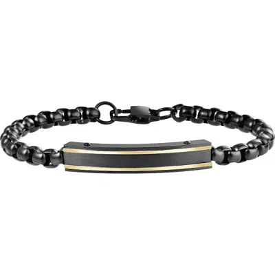 Van Heusen Id Tag Box Chain Bracelet