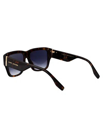 Marc Jacobs Squared Sunglasses Marc 842/s 086 In Black