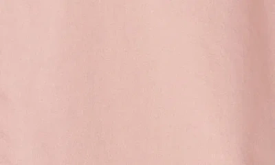 Rvca Douglas Solid Short Sleeve Cotton Button-up Shirt In Pink