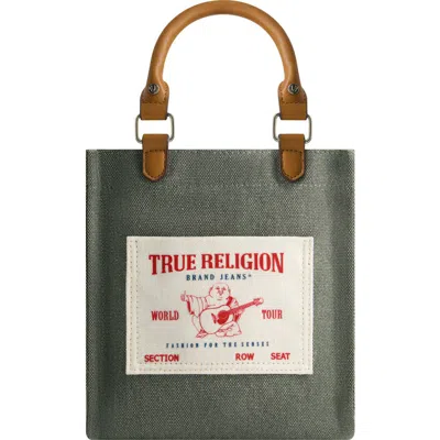 True Religion Mini Denim Tote Bag