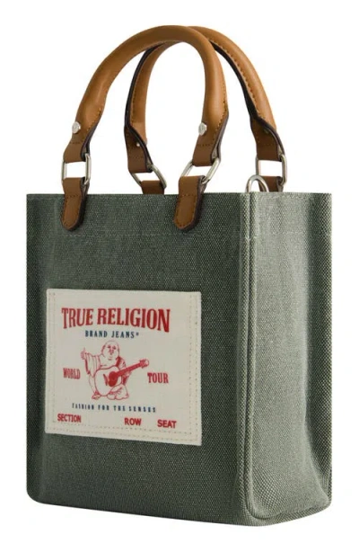 True Religion Mini Denim Tote Bag