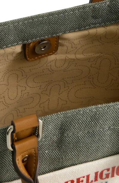 True Religion Mini Denim Tote Bag
