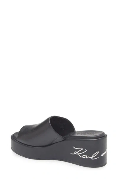 Karl Lagerfeld Paris Catina Platform Wedge Sandal