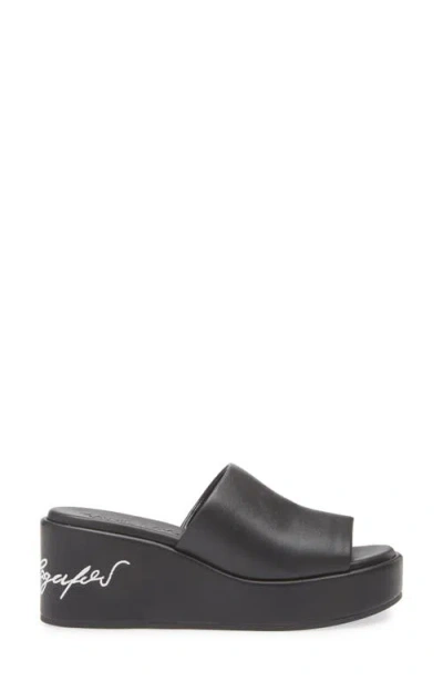 Karl Lagerfeld Paris Catina Platform Wedge Sandal