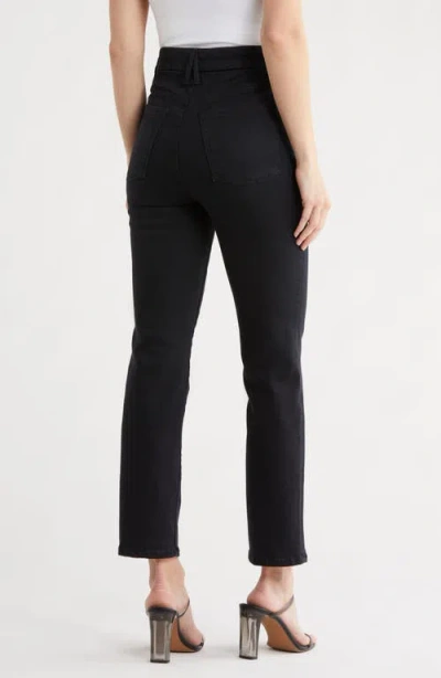 Good American Pull-on Straight Leg Jeans