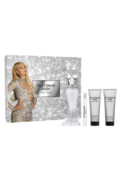 Paris Hilton Platinum Rush Eau De Parfum 4-piece Gift Set