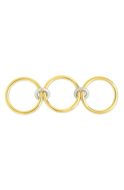 Sterling Forever Tamsen Linked Stacking Ring