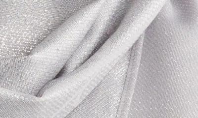 Calvin Klein Diagonal Ck Metallic Logo Scarf