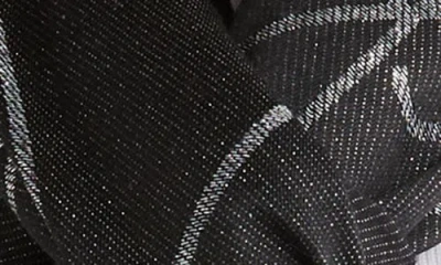 Calvin Klein Diagonal Ck Metallic Logo Scarf