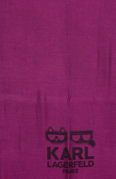 Karl Lagerfeld Paris Karl Choupette Pashmina Scarf
