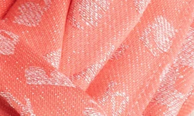 Karl Lagerfeld Paris Metallic Logo Scarf