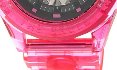 Philipp Plein The $kull Scuba Duba Silicone Strap Watch, 44mm