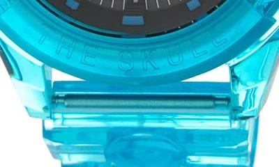 Philipp Plein The $kull Scuba Duba Silicone Strap Watch, 44mm