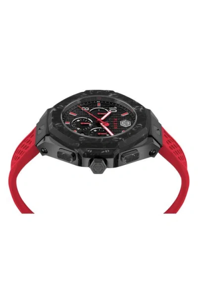 Philipp Plein Plein Chrono Royal Silicone Watch