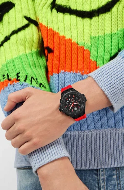 Philipp Plein Plein Chrono Royal Silicone Watch