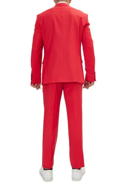 Ron Tomson Super 120s Wool Double Breasted Tuxedo Jacket