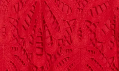 Nsr Sleeveless Guipure Lace Maxi Dress