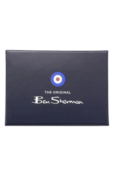 Ben Sherman Plaid Tie & Pocket Square Box Set