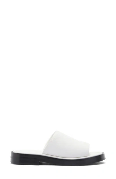 Ferragamo Leather Slide Sandal