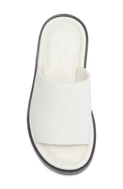 Ferragamo Leather Slide Sandal