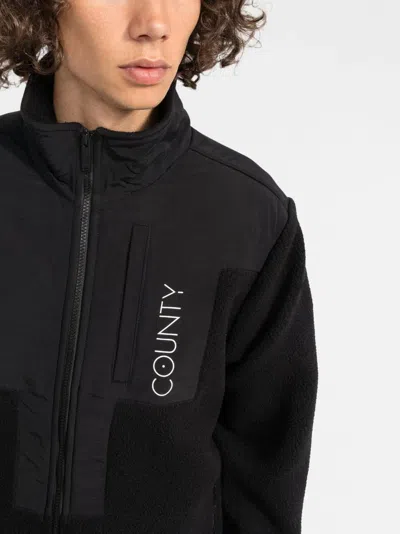 Marcelo Burlon County Of Milan Marcelo Burlon Giacca Track Cross Block In Black