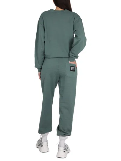 Market Trousers With Logo Detail And Pockets In Green
