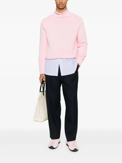 Marni Trousers With Pleated Design And Pockets In Black
