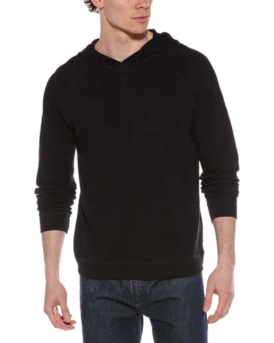 Vince Pullover Hoodie In Black