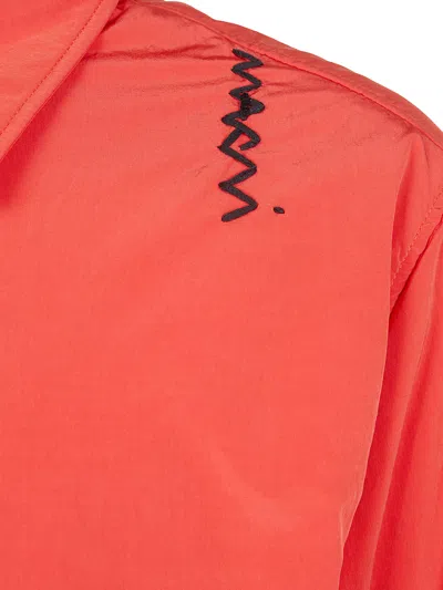 Marni Embroidered Detail Long Sleeves Shirt