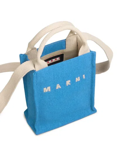 Marni Small Denim Tote Bag