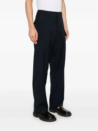 Marni Men's Tropical Wool Trousers In Blue