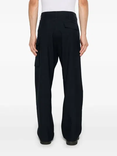 Marni Men's Tropical Wool Trousers In Blue