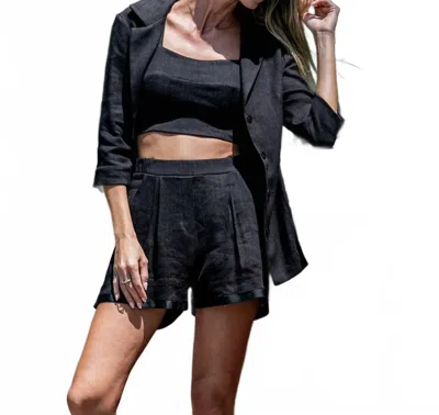 Jbq Mika Jacket In Black In Black